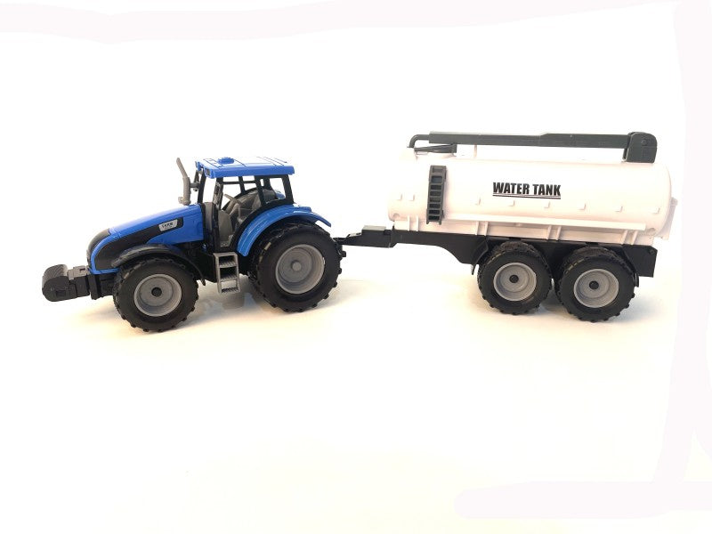 Traktor na setrvačník červený