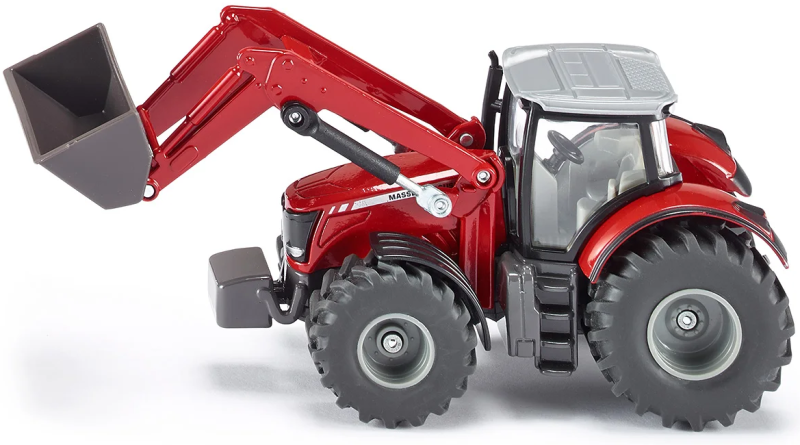 SIK Farmer - Traktor Massey Ferguson s předním nakladačem