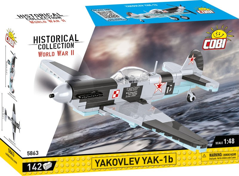 II WW Jakovlev YAK-1b, 1:48, 142 k