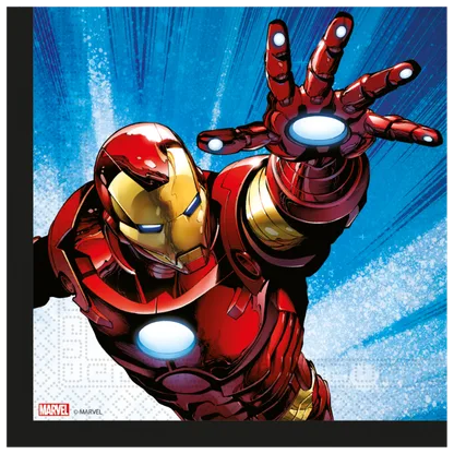Ubrousky papírové 2vrstvé Avengers Evergreen 33 × 33 cm 20 ks