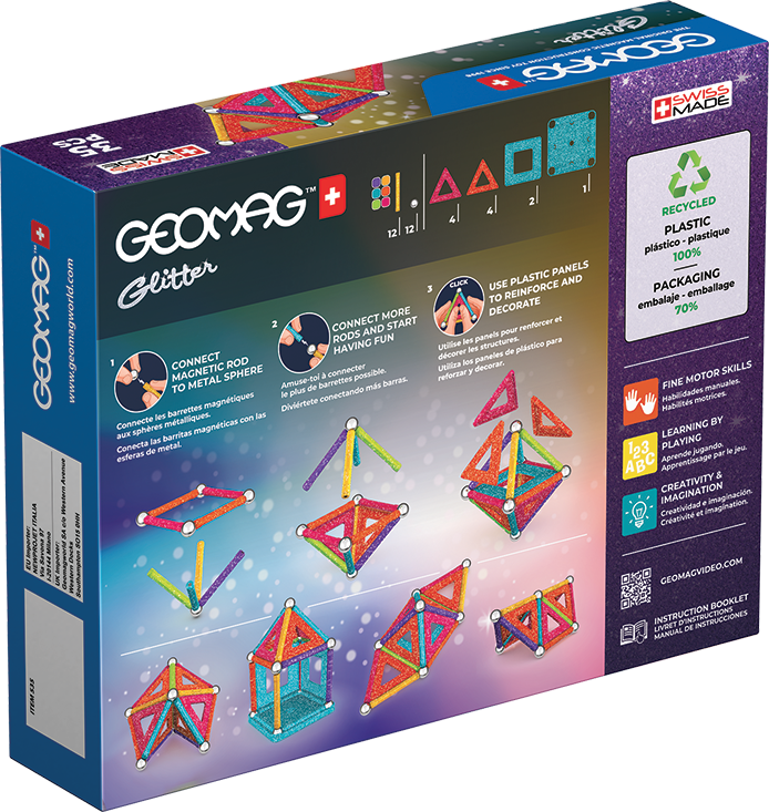 Geomag Glitter 35 dílků