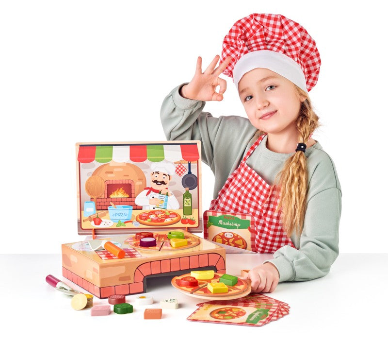 Pizzerie Carlo, didaktická hra s vkládacími tvary
