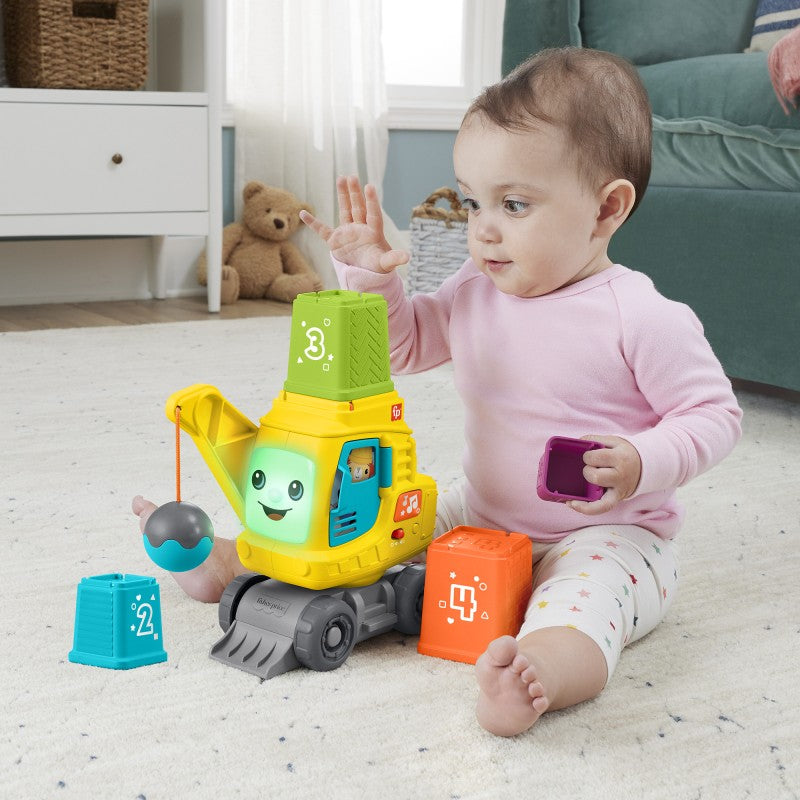 Fisher Price mluvící jeřáb