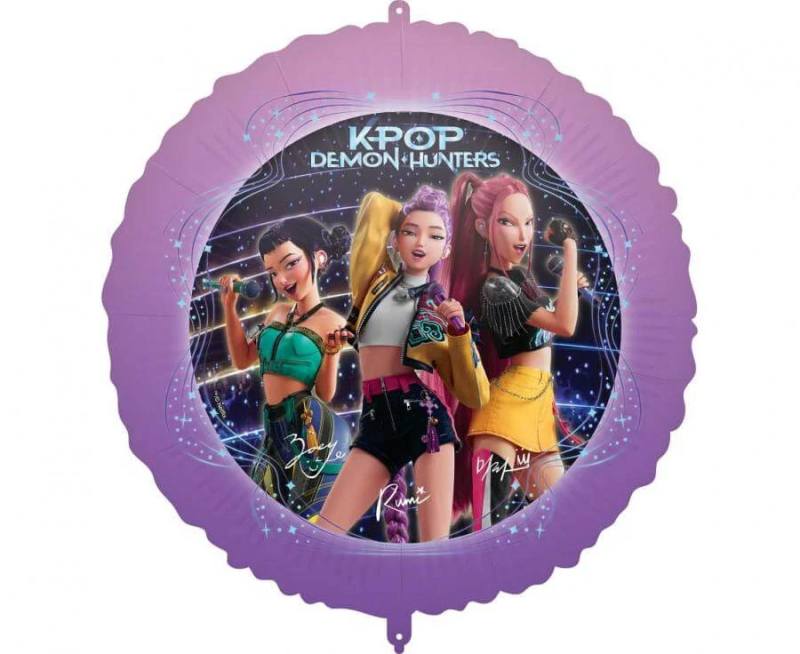 Balónek fóliový K-Pop Demon Hunters 46 cm