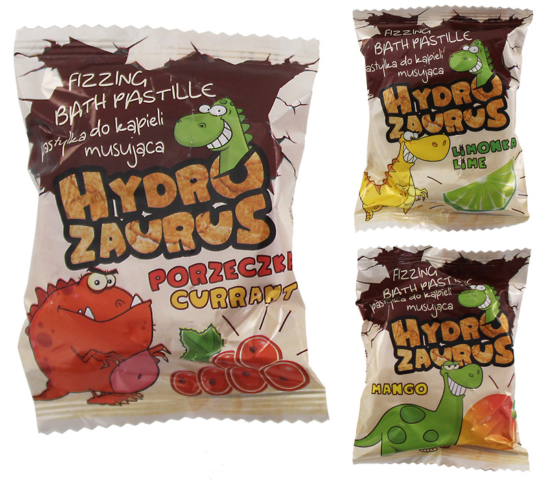 Hydrozaurus šumivá tableta 40g Mango