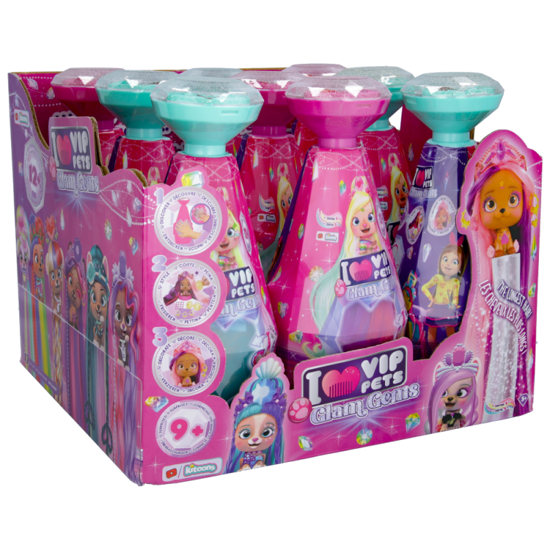 VIP Pets Glam Gems figurka mazlíčka