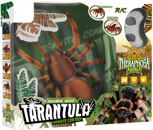 R/C Pavouk Tarantule s biomimikry a svítícími očima