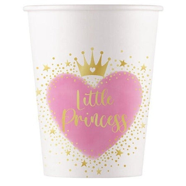 Kelímky papírové My Little Princess 200 ml 8 ks