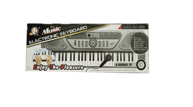 Klávesy elektronické 54 kláves