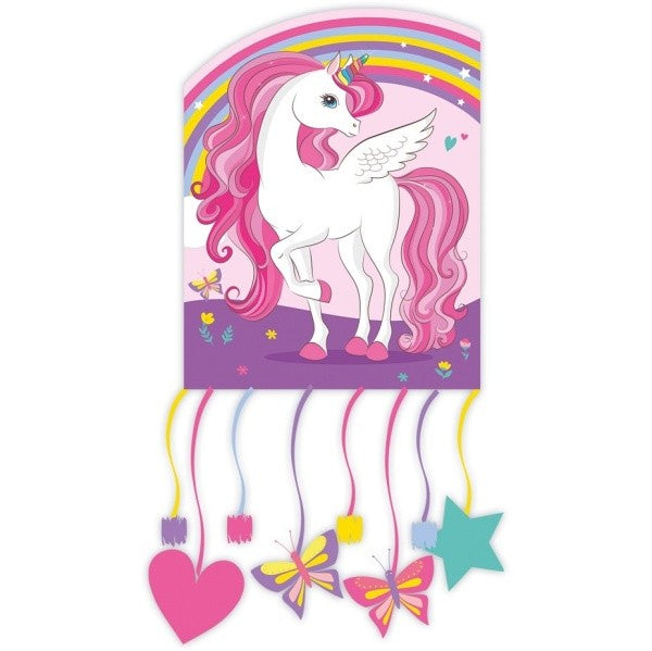 Unicorn party - Piňata Jednorožec duhový
