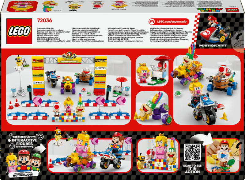 LEGO® Super Mario™ 72036 Mario Kart™ – Baby Peach a sada Grand Prix