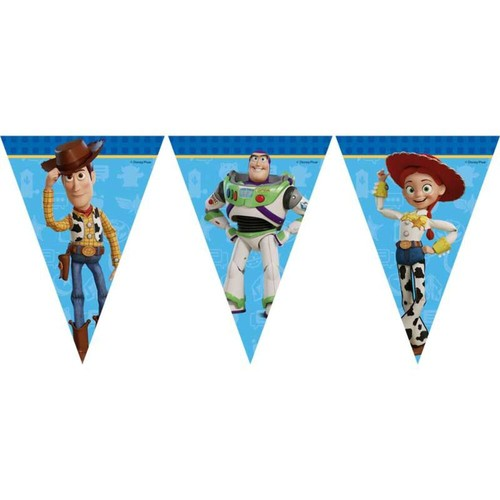 Banner papírový trojúhelníková Toy Story 5 On a Mission