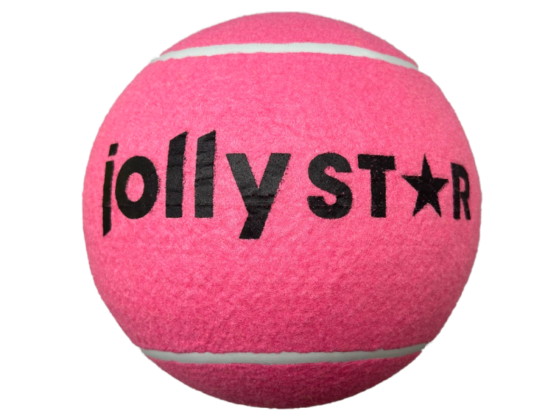 Tenisový míček XXL JollyStar 23 cm růžový