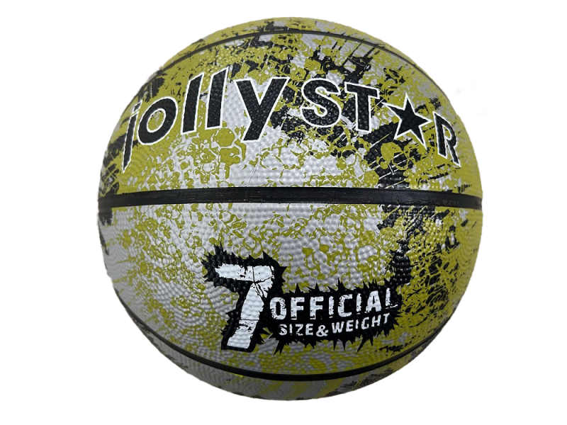 Míč basketbalový JollyStar zelený