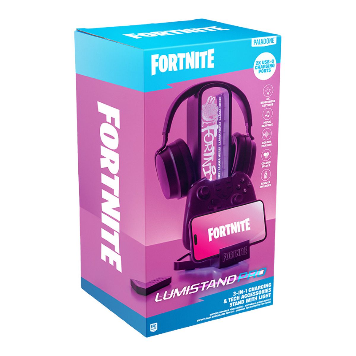 Fortnite držák sluchátek se světlem