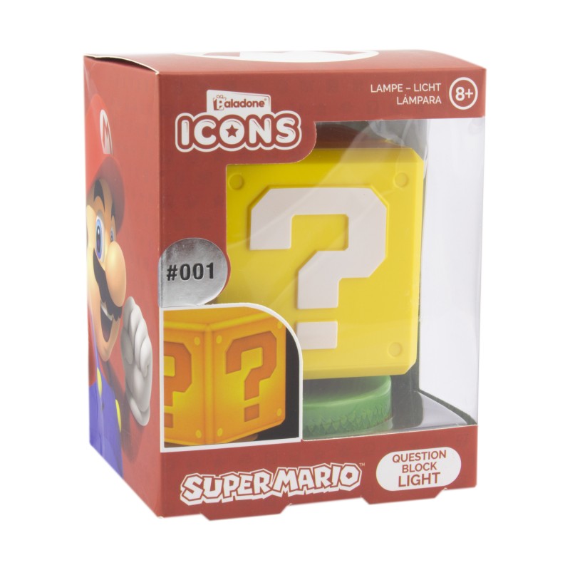 Icon Light Super Mario - Question blok