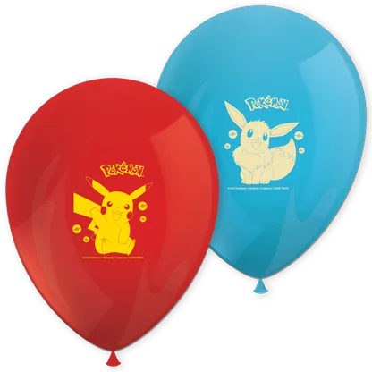 Balónky latexové Pokémon 8 ks