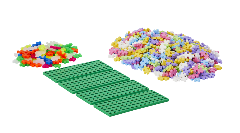 Plus-Plus Nauč se stavět Pastel (600 ks)