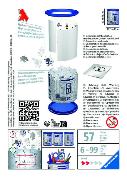 Puzzle 3D Stojan na tužky Star Wars 54 dílků