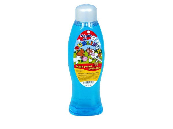 Náplň do bublifuku 1 litr - Moje první zvířátka s ovocnou vůní