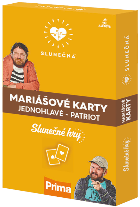 Slunečná - Mariášové karty jednohlavé