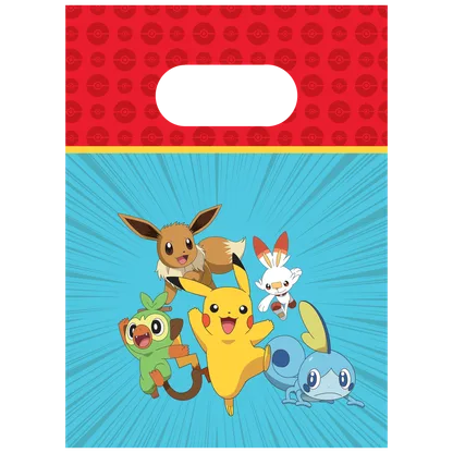 Taštičky papírové Pokémon 4 ks