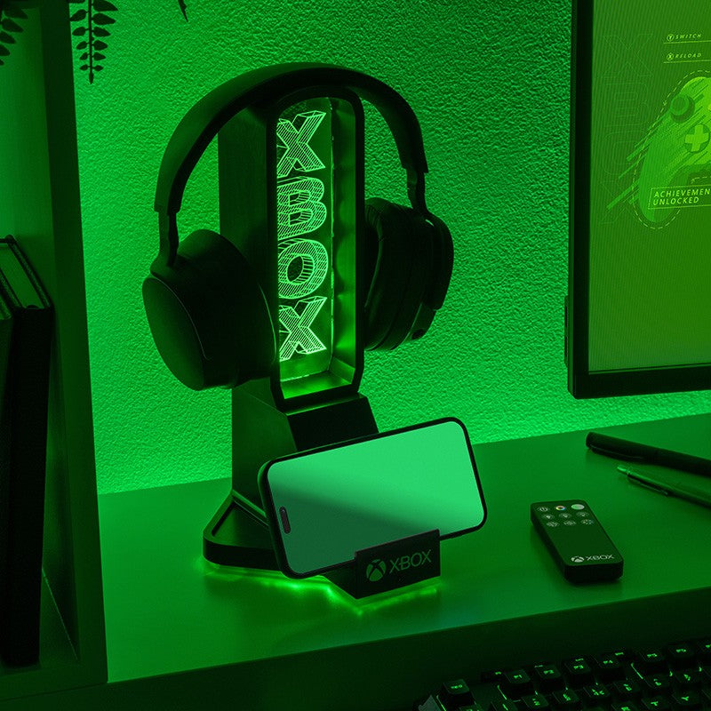 XBOX herní držák s LED světlem