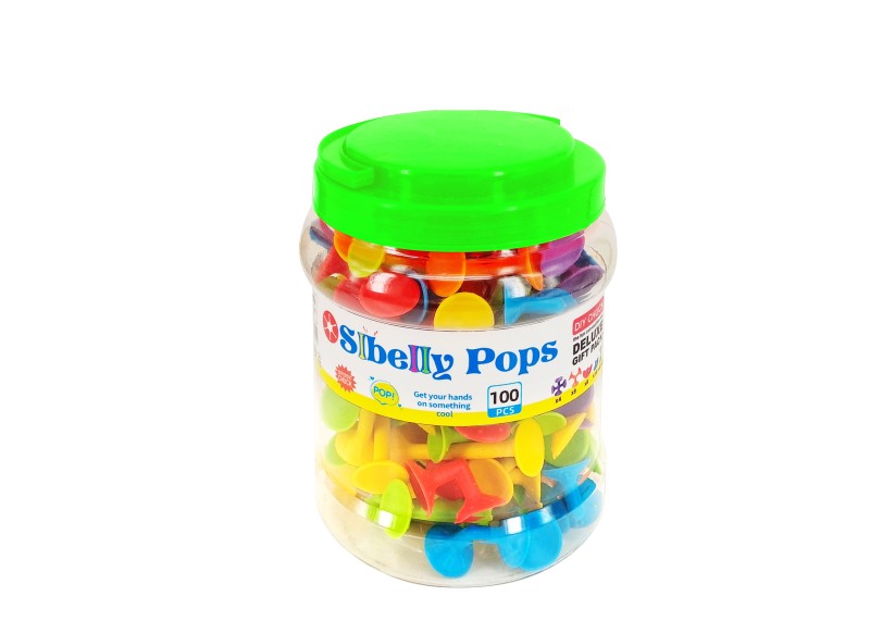 Hrací set s přísavkami 100 ks