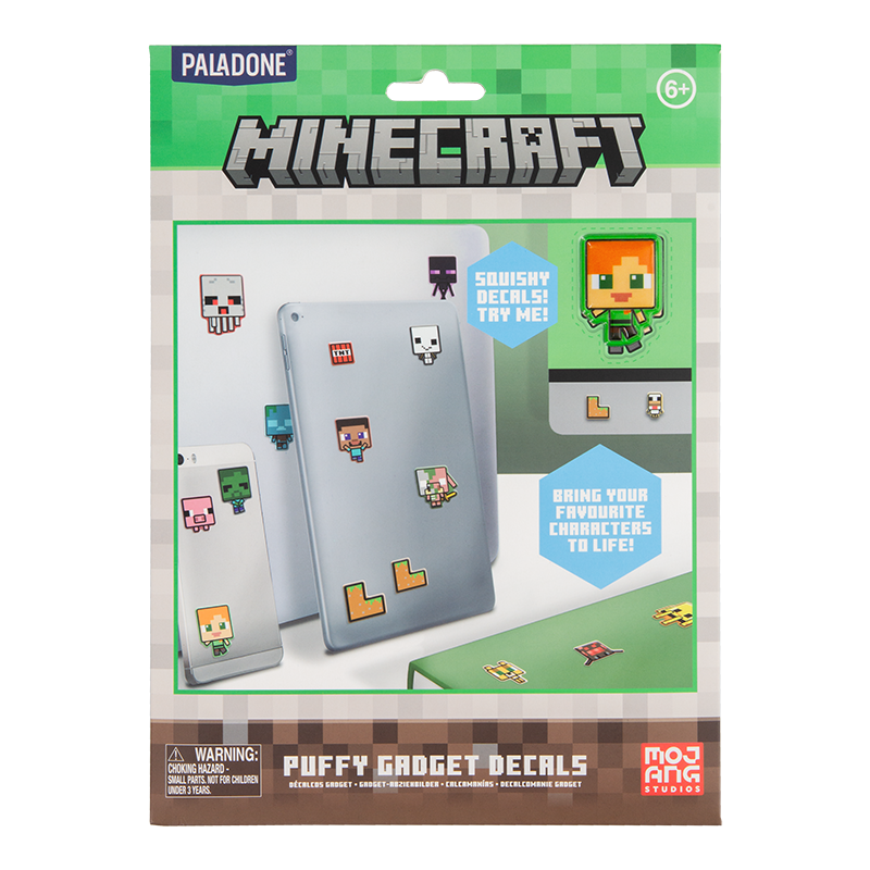 Minecraft samolepky 3D