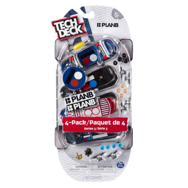 Tech Deck fingerboard čtyřbalení DC Deluxe