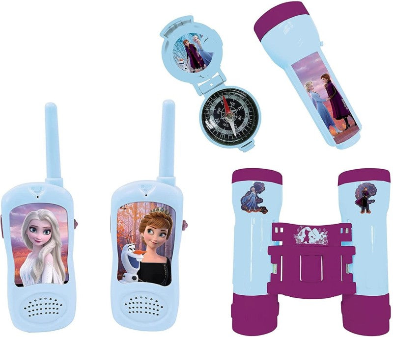Set Ledové království - vysílačky, dalekohled, baterka