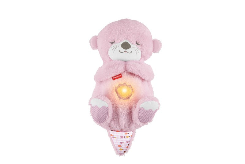 Fisher Price mazlivá a uklidňující růžová vydra