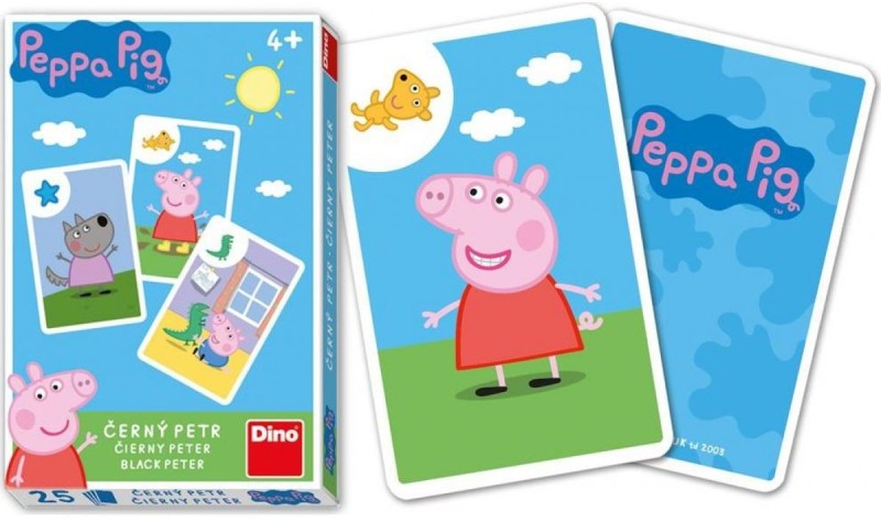 Černý Petr Prasátko Peppa