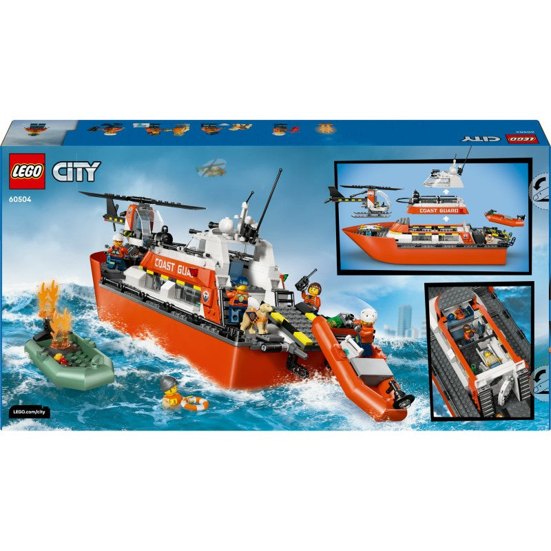 LEGO® 60504 City Záchranný člun pobřežní hlídky a vrtulník