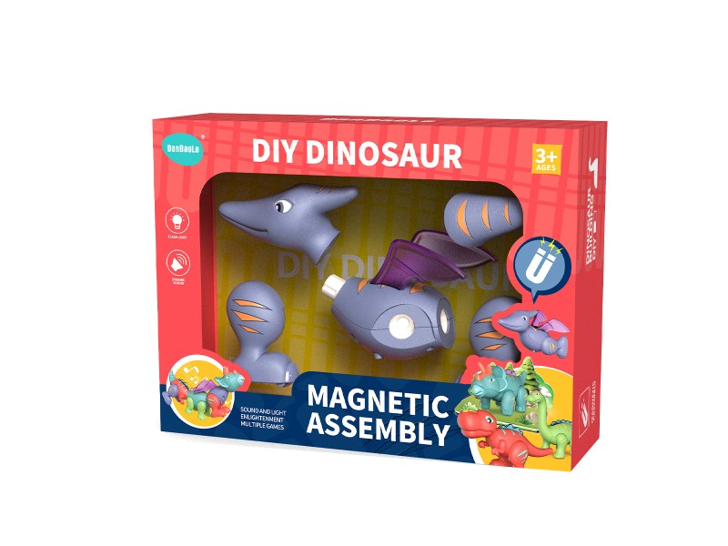 Pterosaur magnetický skládací
