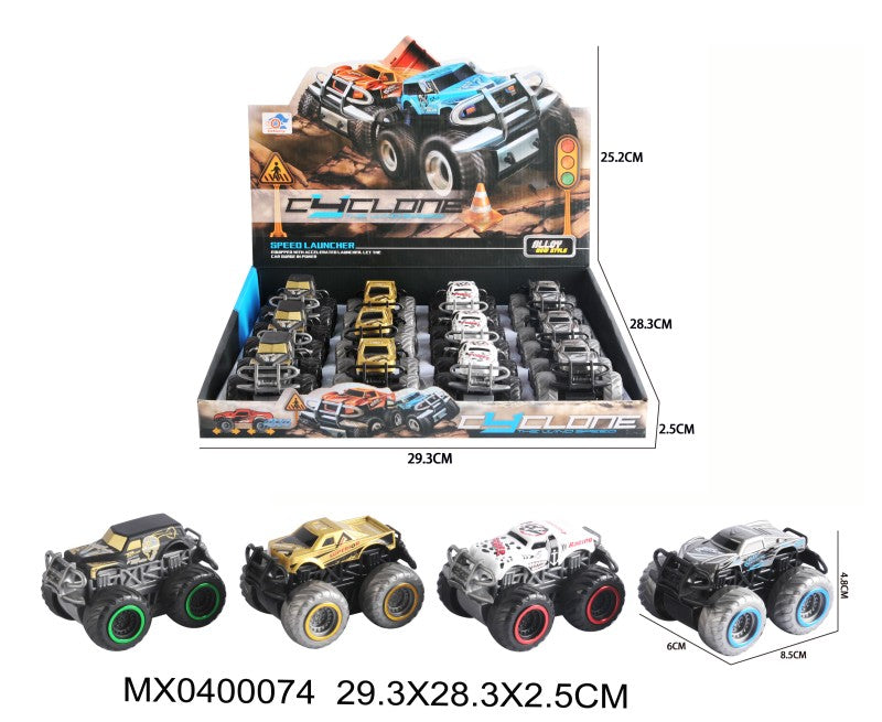 Auto Cyclome 4x4 zlatý
