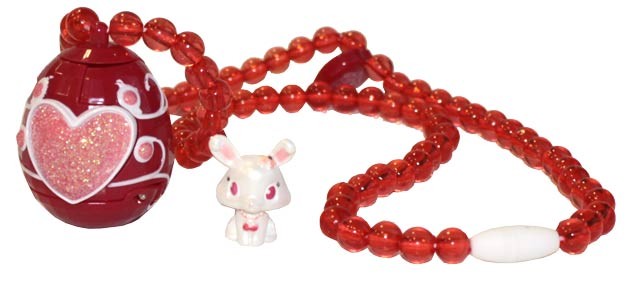 JewelPet Náhrdelník s magickým medailonem Ruby - králík