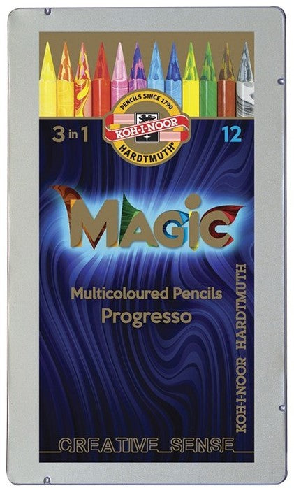 Souprava tužek pastelových v laku Magic 8772 12