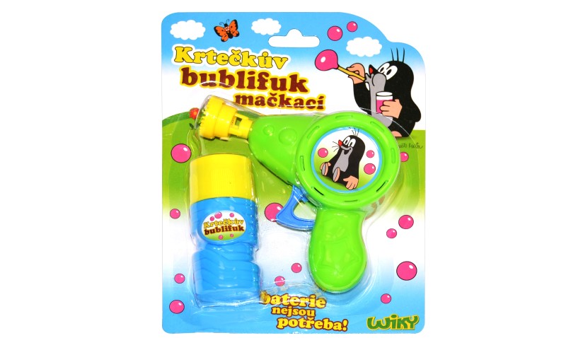 Bublifuk Krtek zelený