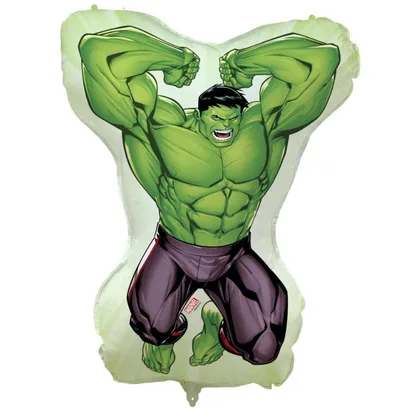 Balónek fóliový Hulk postava 80 × 96 cm