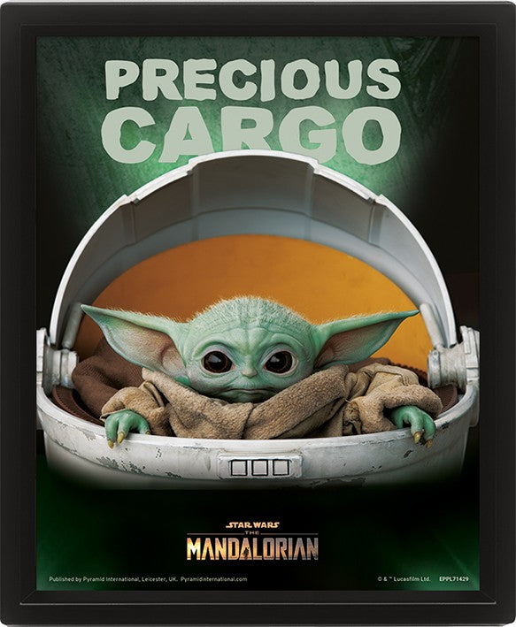 3D obraz Mandalorian (Precious Cargo)