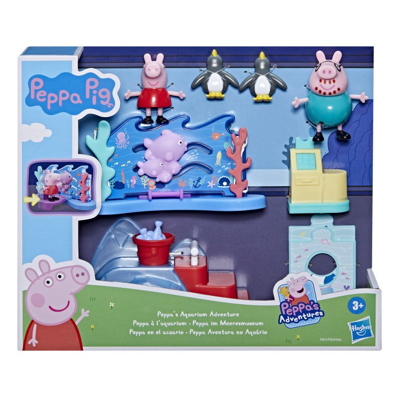Prasátko Peppa dobrodružství v akváriu