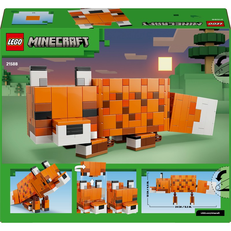 LEGO® 21588 Minecraft® Liška