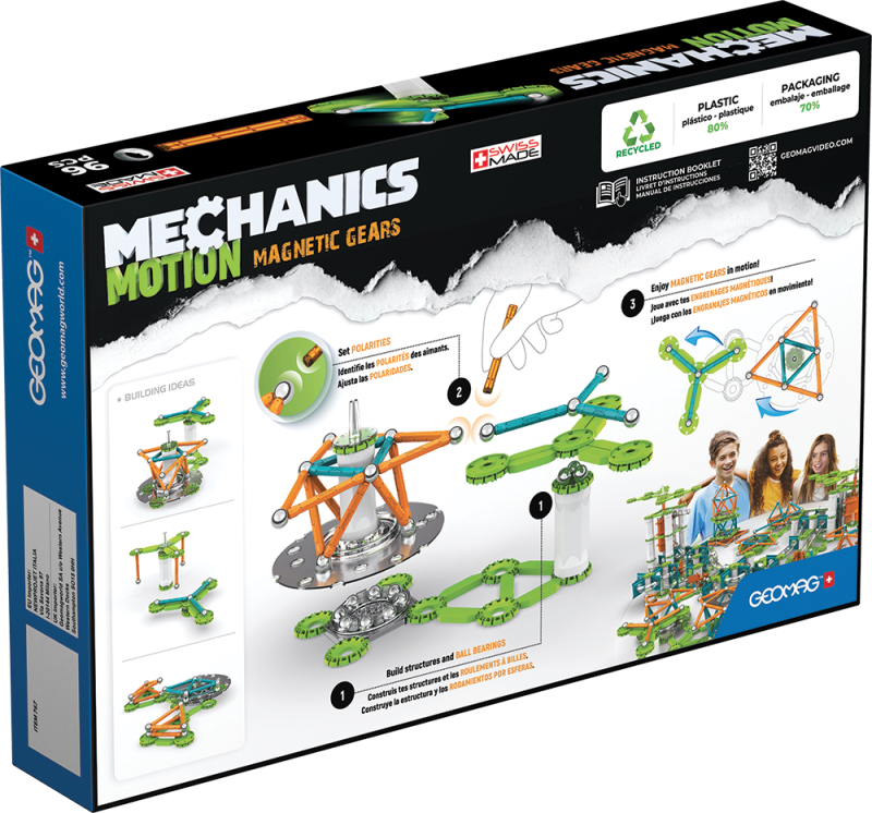 Geomag Mechanics Motion 96 dílků