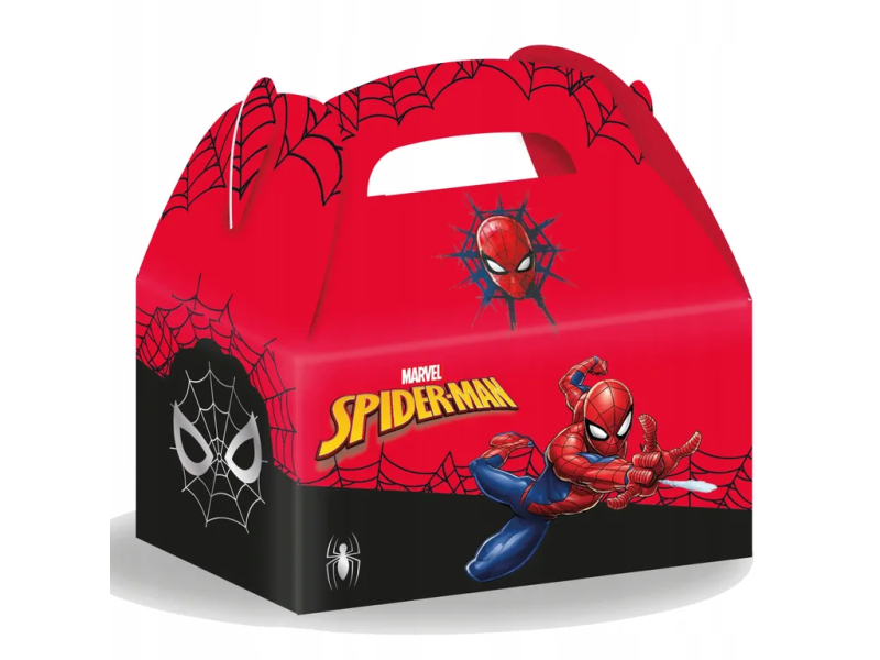 Krabičky dárkové Spiderman World of Web 4 ks