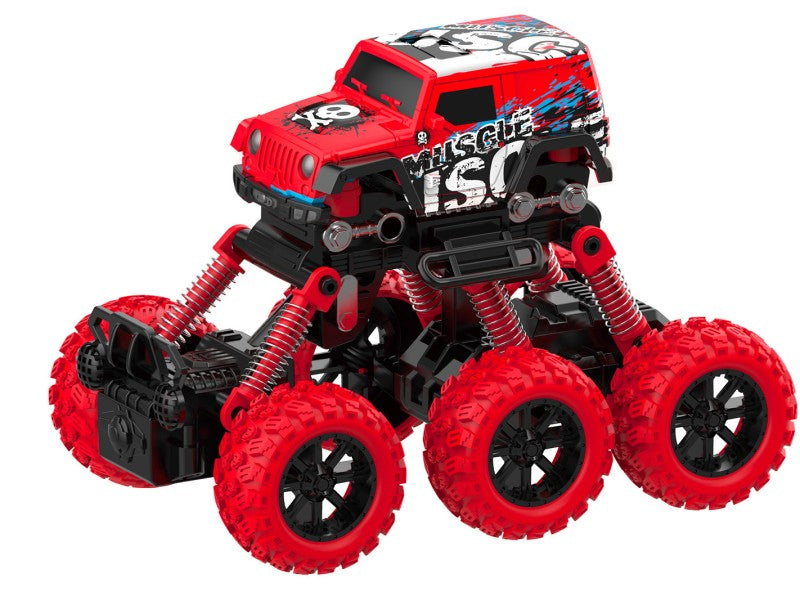 Auto Graffiti Crawler 6WD 1:43 na zpětný chod žluté