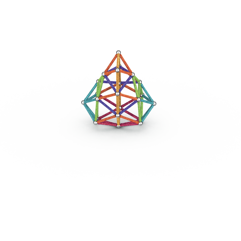 Geomag Glitter 142 dílků