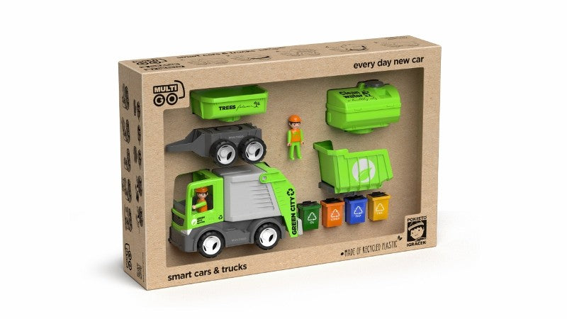 MultiGO City ECO set - figurky Igráčků s auty