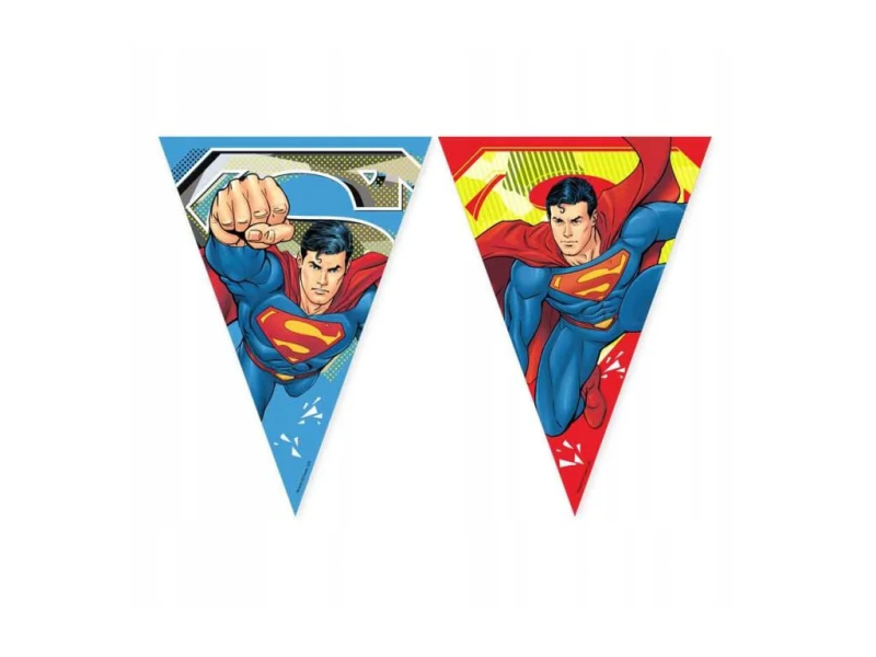 Papírová girlanda Superman Krypton