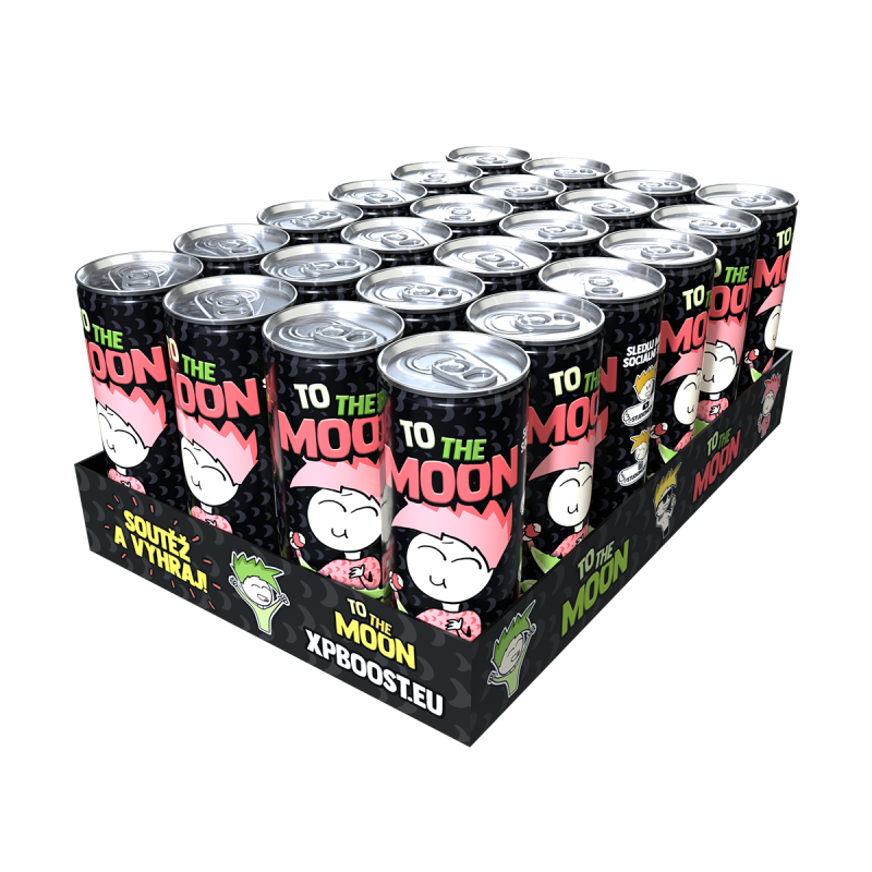 Mr. Moon ovocný nealkoholický nápoj s Aloe Vera a Jablko - 0,25l